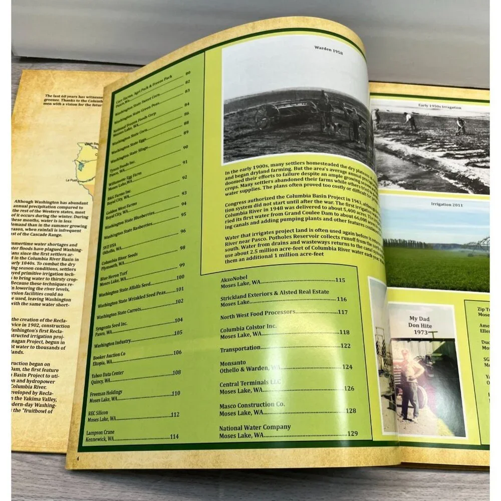 Central Washington 60 Years Of Progress by John and Aleksandra Hite Hardcover - Picture 6 of 12